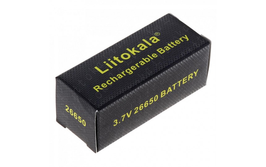 Аккумулятор литиевый 26650 Liitokala Lii-50A 5000мАч (низкий контакт +)