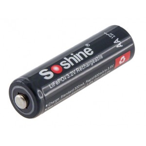 Аккумулятор Soshine 14500 3.2V 700мАч (LiFePO4)