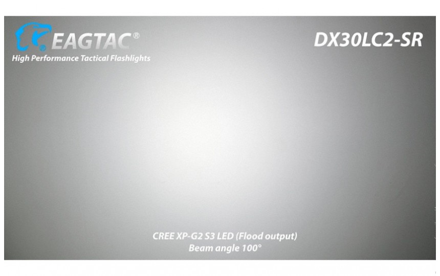 EagleTac DX30LC2-SR KIT XP-L HI V3, 905 лм, холодный белый свет