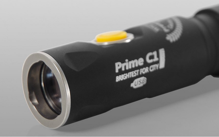 Armytek Prime C1 Pro Magnet USB (CREE XP-L, 900лм, 159м, 18350) теплый свет