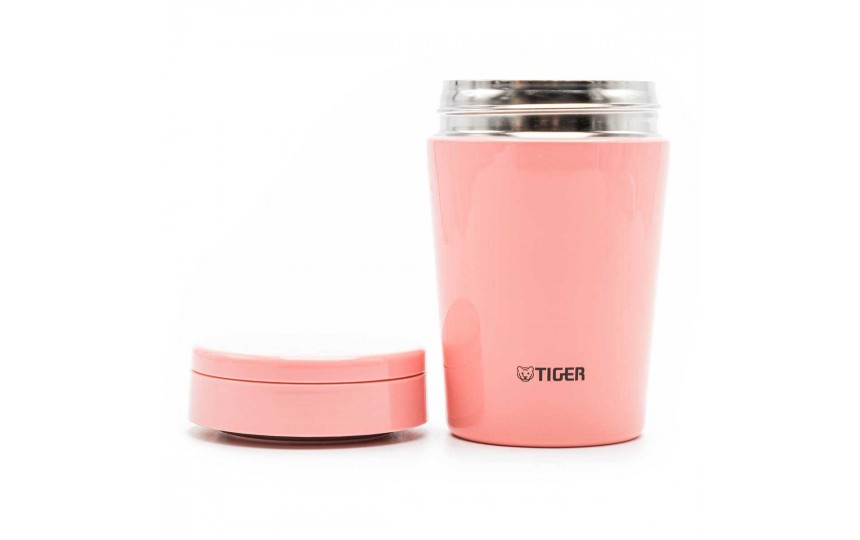 Термоконтейнер для первых или вторых блюд Tiger MCL-A038 Cream Pink, 0.38 л (цвет кремово-розовый)