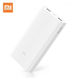Внешний аккумулятор Xiaomi Mi Power Bank 20000mah 2 USB White